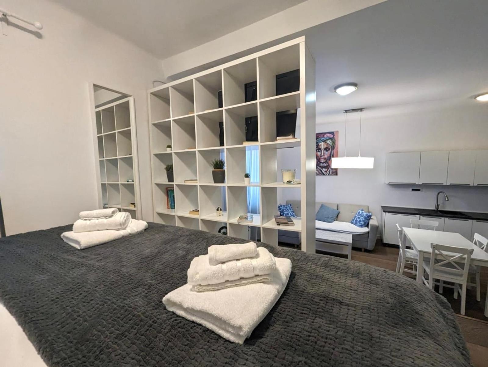 Fantabulous Downtown Abode W King Bed, 65" Tv, Washer And Tumble Dryer زغرب المظهر الخارجي الصورة
